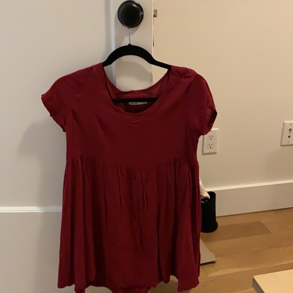 Mini Wide T Shirt Dress